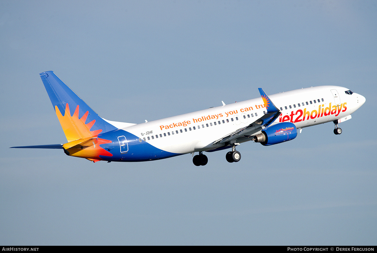 Aircraft Photo of G-JZHF | Boeing 737-8K2 | Jet2 Holidays | AirHistory.net #675093