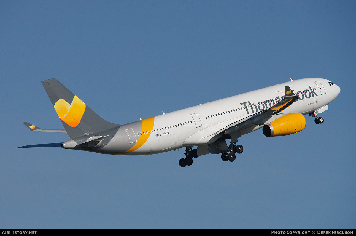 Aircraft Photo of G-MDBD | Airbus A330-243 | Thomas Cook Airlines | AirHistory.net #675097