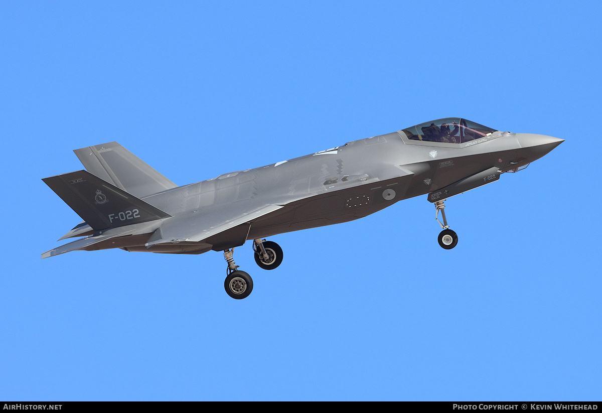 Aircraft Photo of F-022 | Lockheed Martin F-35A Lightning II | Netherlands - Air Force | AirHistory.net #675120