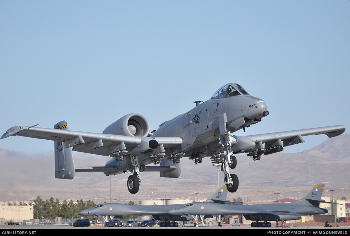 Aircraft Photo of 81-0946 / AF81-946 | Fairchild A-10C Thunderbolt II | USA - Air Force | AirHistory.net #675124