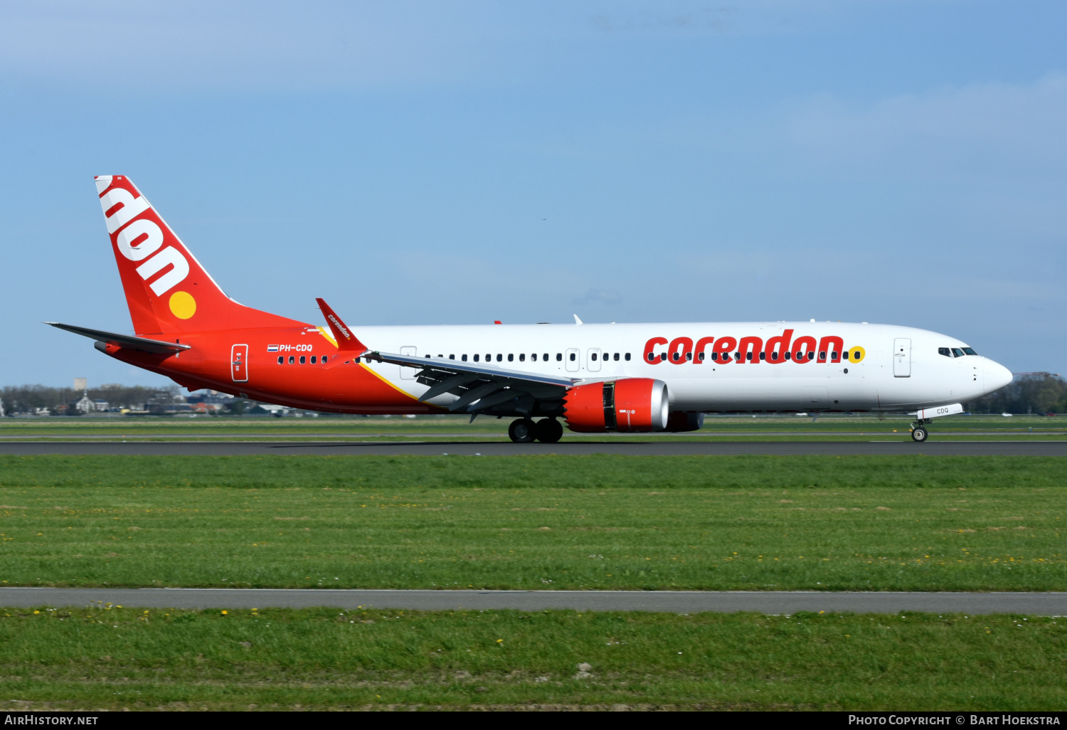 Aircraft Photo of PH-CDQ | Boeing 737-9 Max 9 | Corendon Dutch Airlines | AirHistory.net #675136