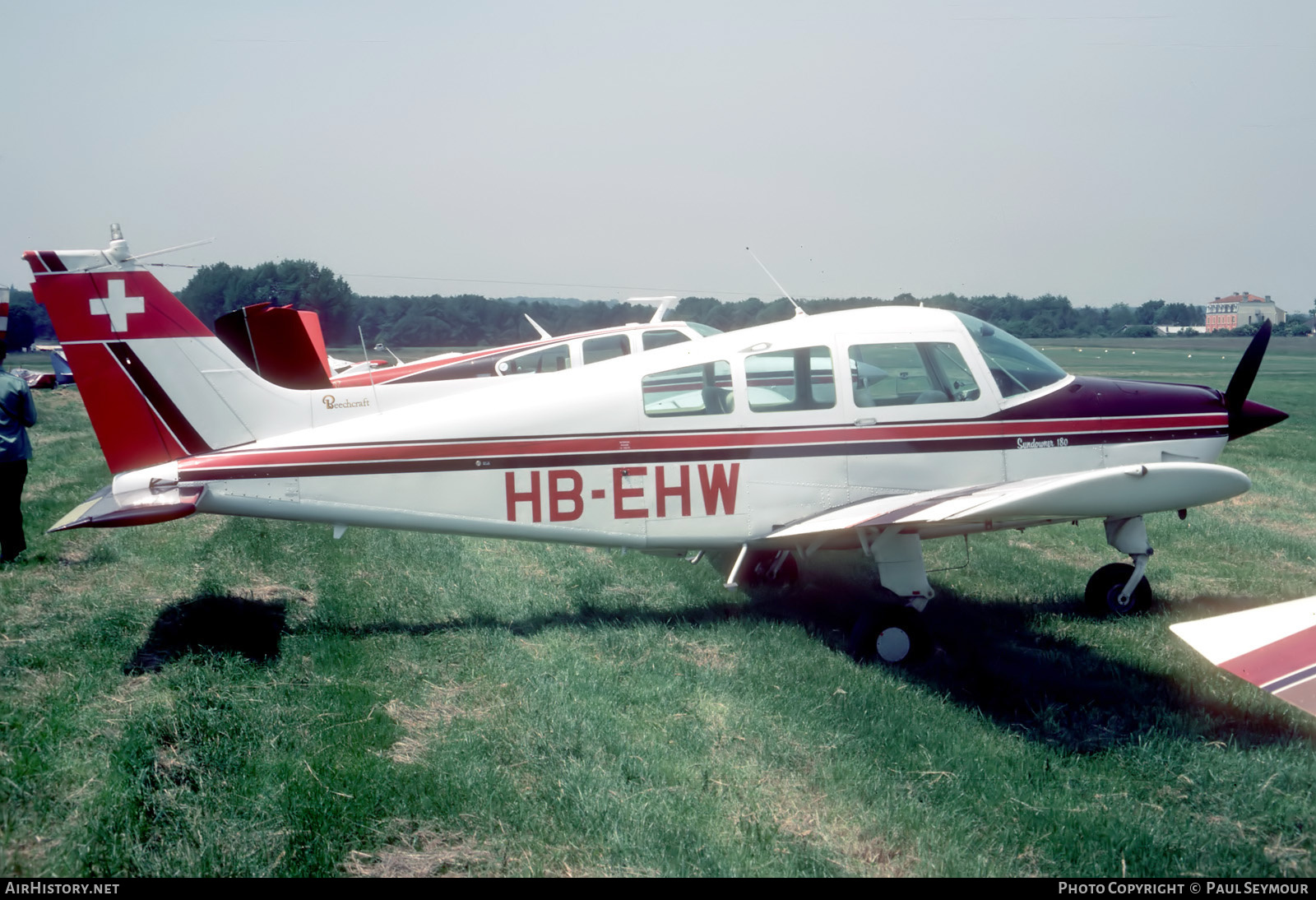 Aircraft Photo of HB-EHW | Beech C23 Sundowner 180 | AirHistory.net #675169