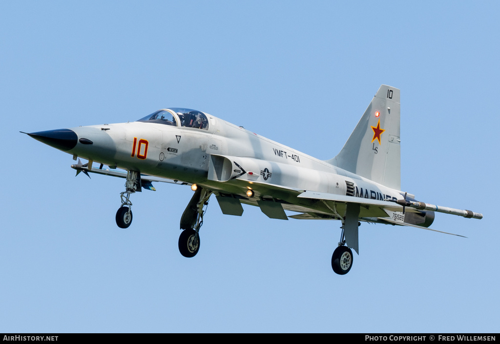 Aircraft Photo of 76-1589 / 761589 | Northrop F-5N Tiger II | USA - Marines | AirHistory.net #675176