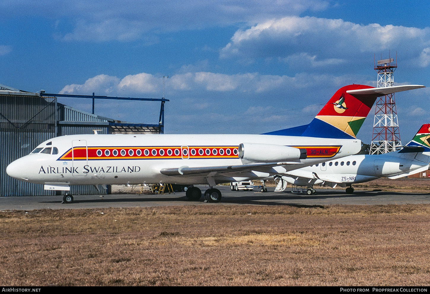 Aircraft Photo of 3D-ALN | Fokker F28-3000 Fellowship | Airlink Swaziland | AirHistory.net #675195