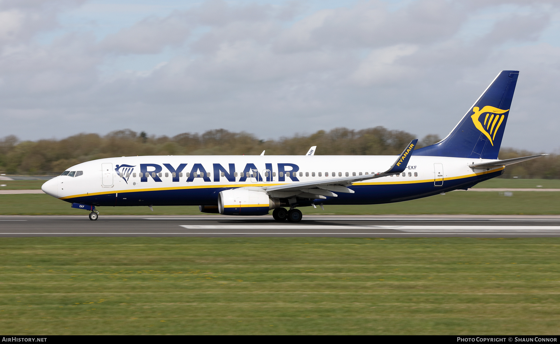 Aircraft Photo of EI-EKF | Boeing 737-8AS | Ryanair | AirHistory.net #675240
