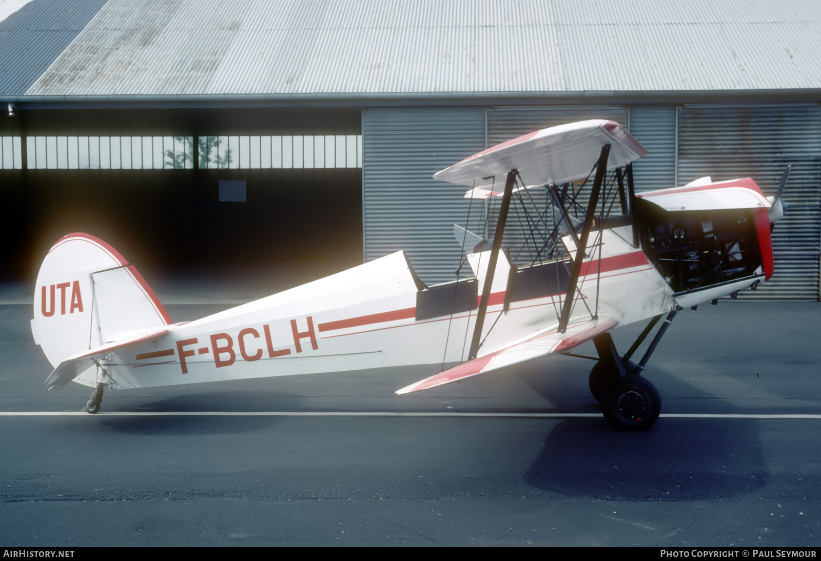 Aircraft Photo of F-BCLH | Stampe-Vertongen SV-4C | UTA - Union de Transports Aériens | AirHistory.net #675251