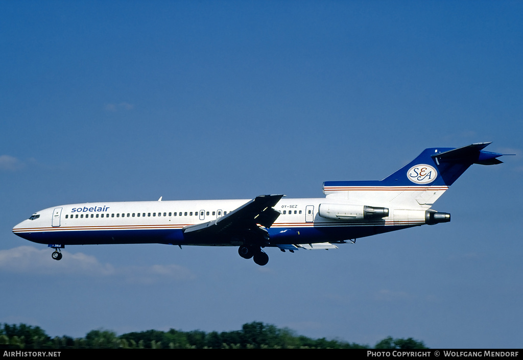 Aircraft Photo of OY-SEZ | Boeing 727-2M7/Adv | Sobelair | AirHistory.net #675263