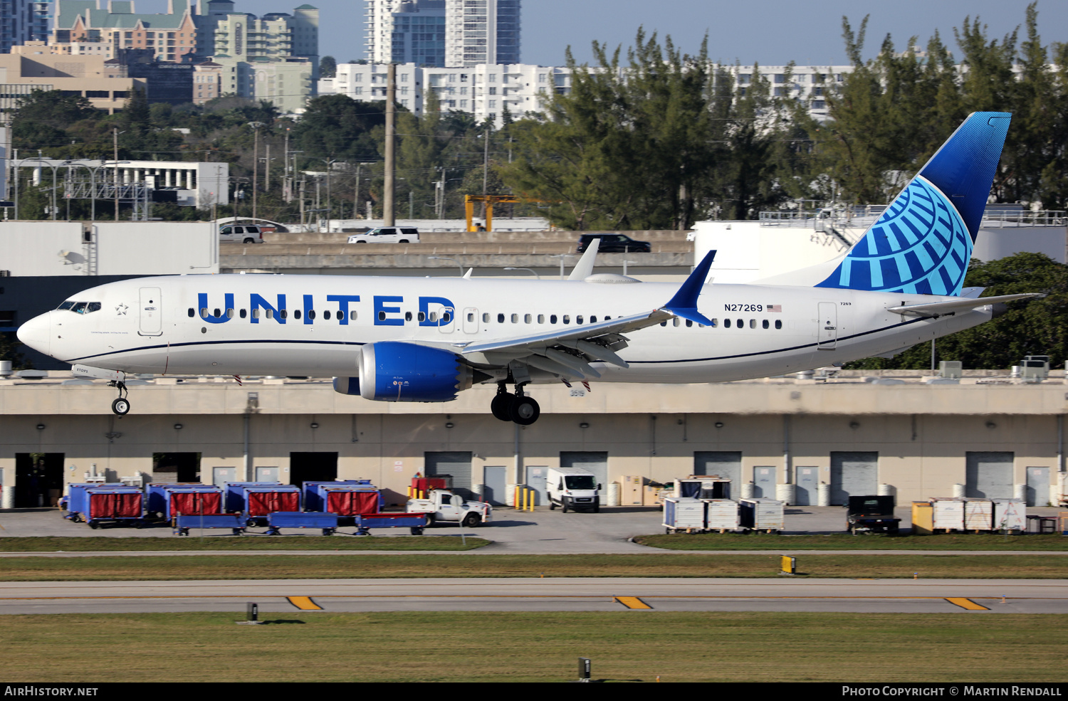 Aircraft Photo of N27269 | Boeing 737-8 Max 8 | United Airlines | AirHistory.net #675264