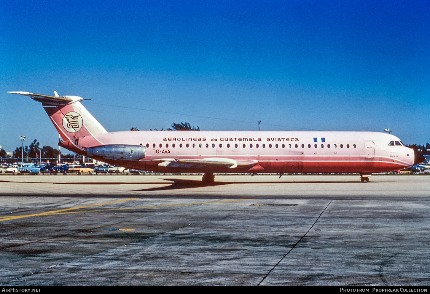 Aircraft Photo of TG-AVA | BAC 111-518FG One-Eleven | Aviateca | AirHistory.net #675265