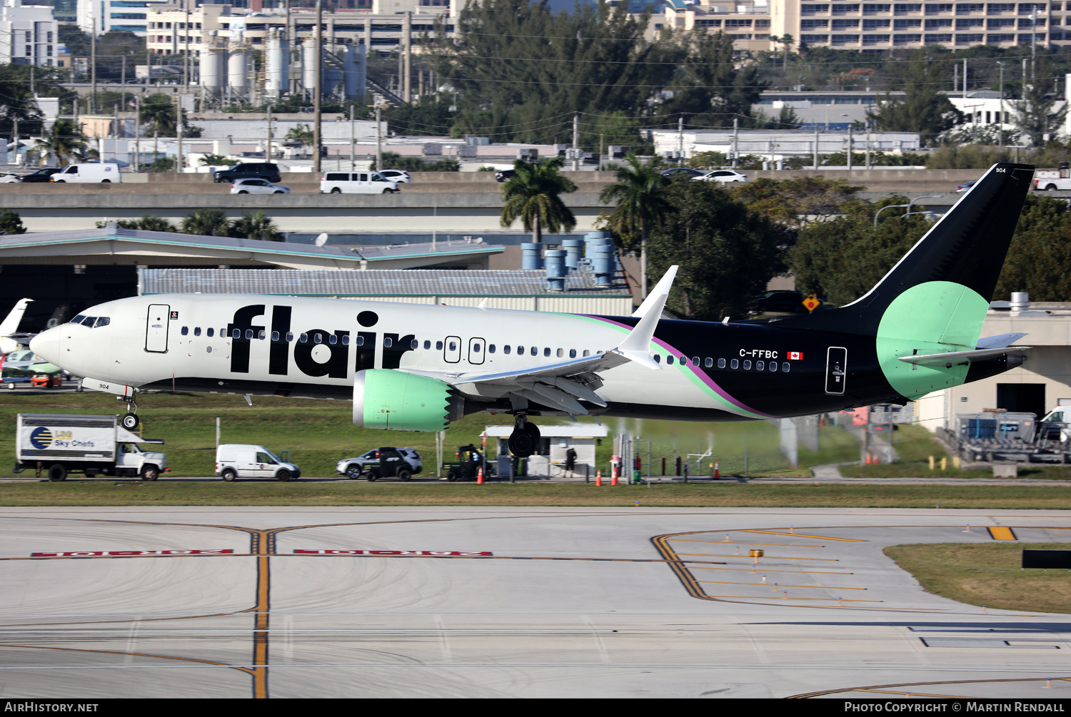 Aircraft Photo of C-FFBC | Boeing 737-8 Max 8 | Flair Airlines | AirHistory.net #675276