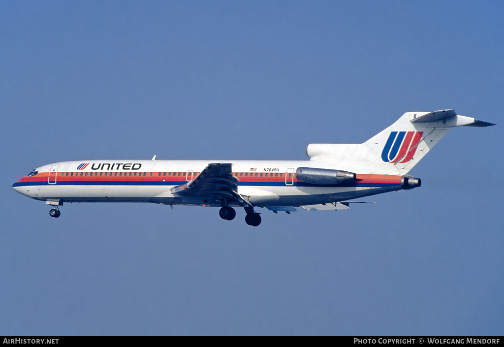 Aircraft Photo of N7645U | Boeing 727-222 | United Airlines | AirHistory.net #675278