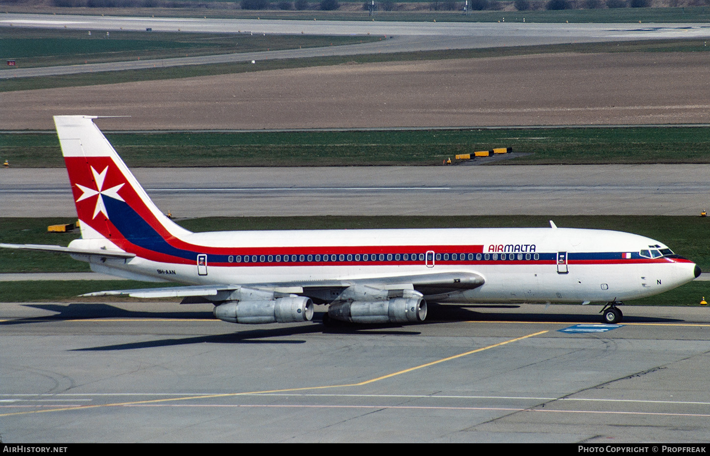 Aircraft Photo of 9H-AAN | Boeing 720-040B | Air Malta | AirHistory.net #675282