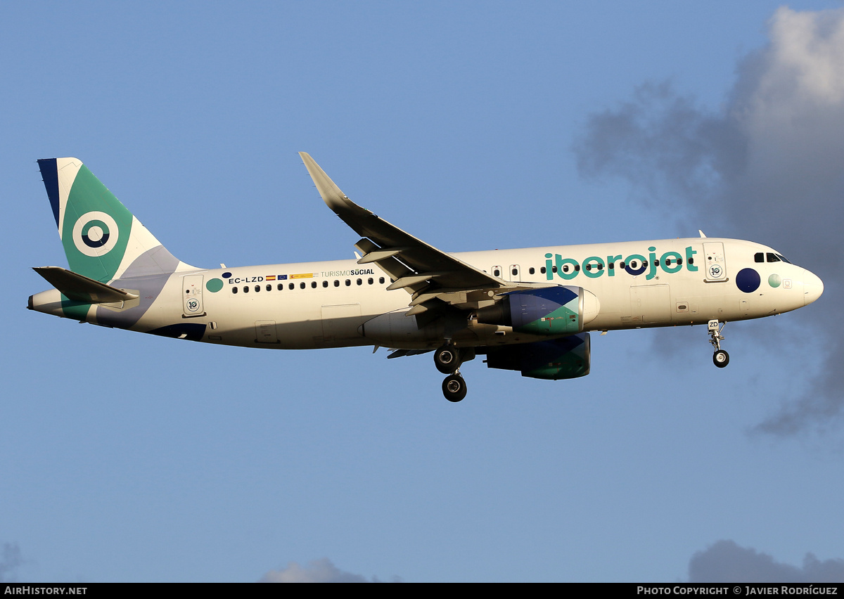 Aircraft Photo of EC-LZD | Airbus A320-214 | Iberojet | AirHistory.net #675292