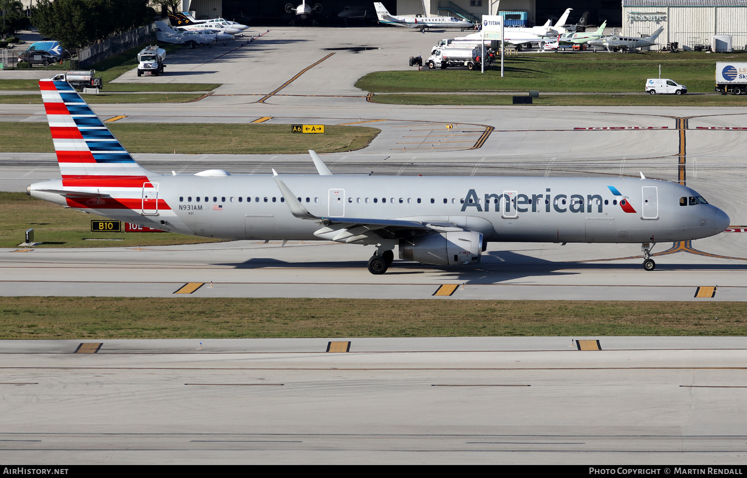Aircraft Photo of N931AM | Airbus A321-231 | American Airlines | AirHistory.net #675298