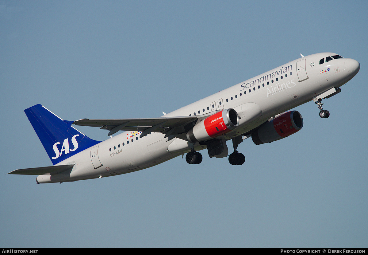Aircraft Photo of OY-KAW | Airbus A320-232 | Scandinavian Airlines - SAS | AirHistory.net #675300
