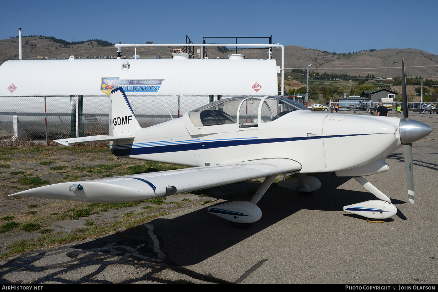 Aircraft Photo of C-GDMF | Van's RV-6A | AirHistory.net #675319