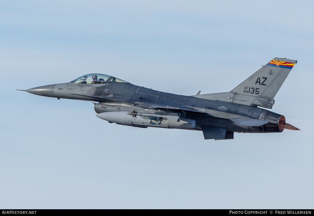 Aircraft Photo of 89-2135 / AF89-135 | General Dynamics F-16CM Fighting Falcon | USA - Air Force | AirHistory.net #675325