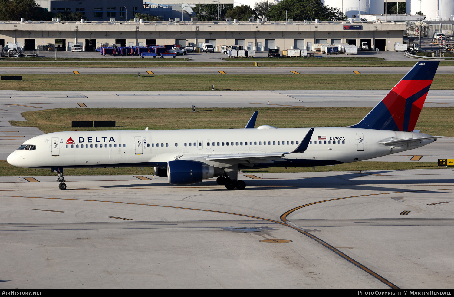Aircraft Photo of N6707A | Boeing 757-232 | Delta Air Lines | AirHistory.net #675332