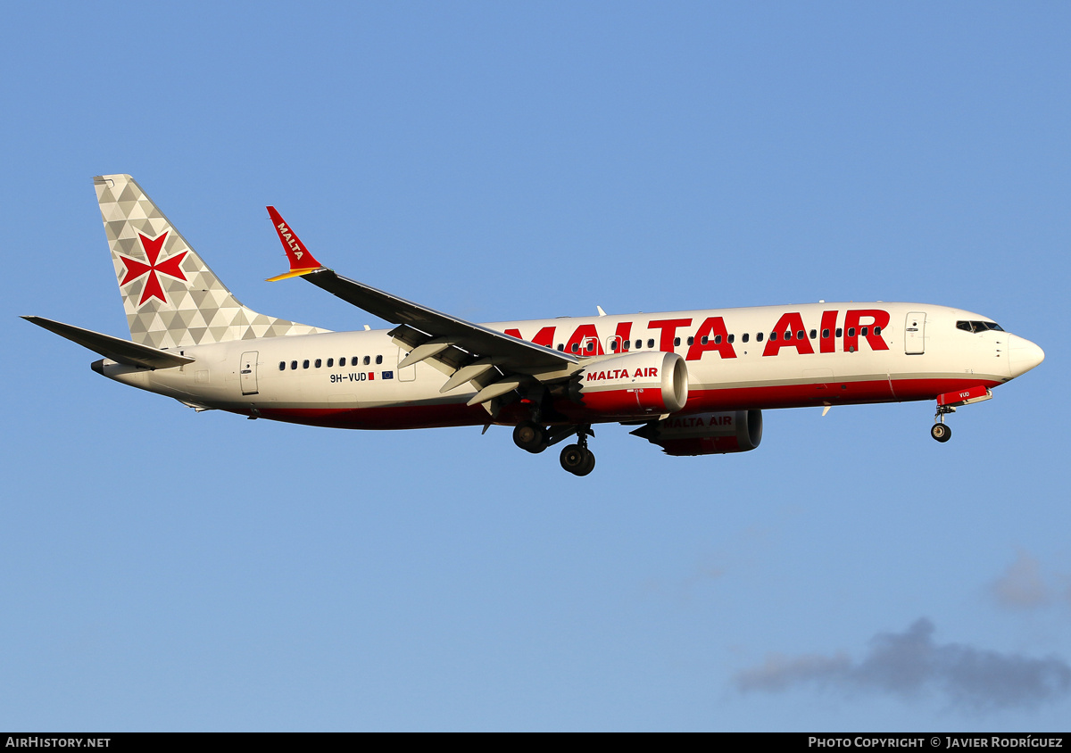 Aircraft Photo of 9H-VUD | Boeing 737-8200 Max 200 | Malta Air | AirHistory.net #675339