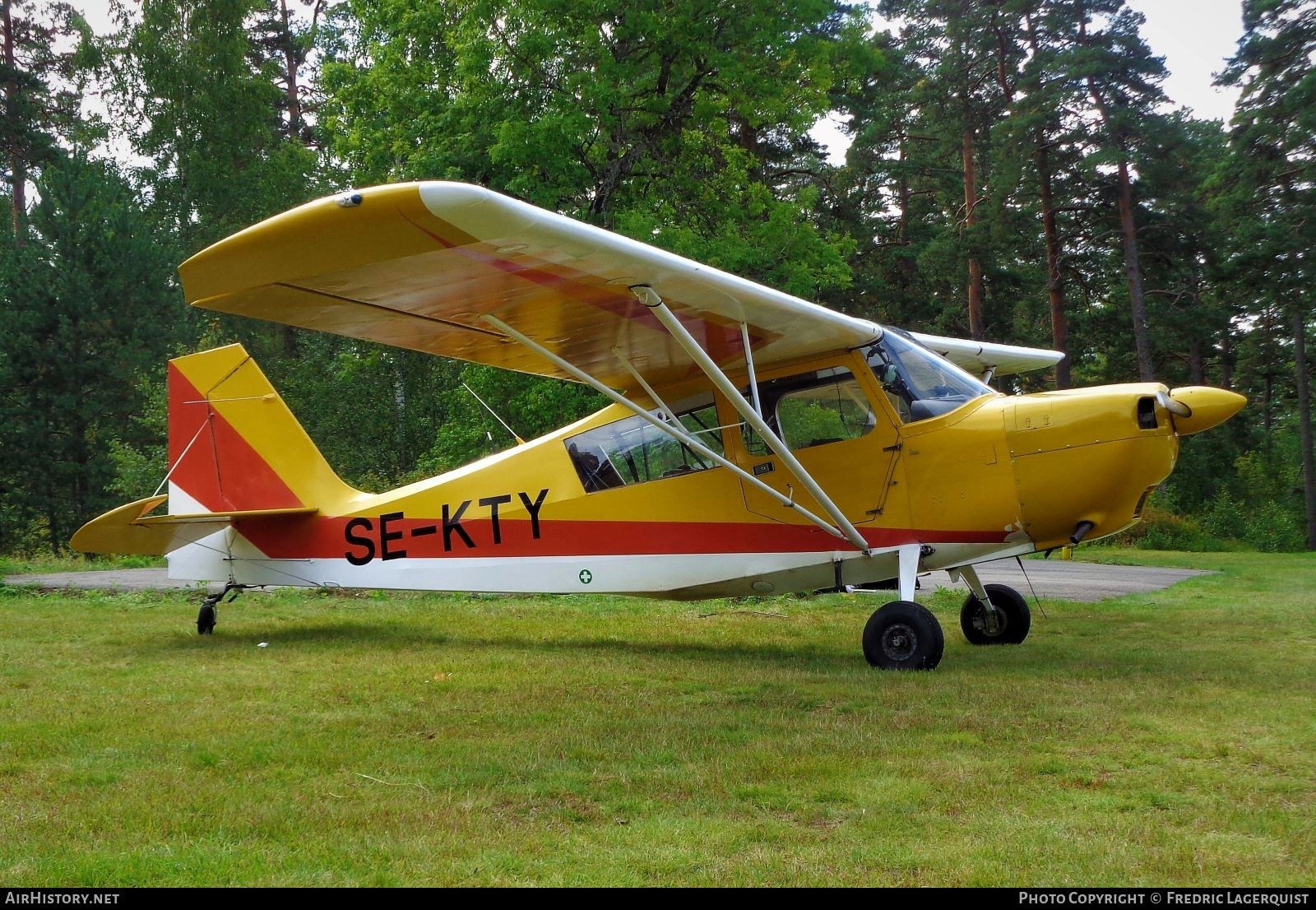 Aircraft Photo of SE-KTY | Bellanca 7ECA Citabria | AirHistory.net #675357