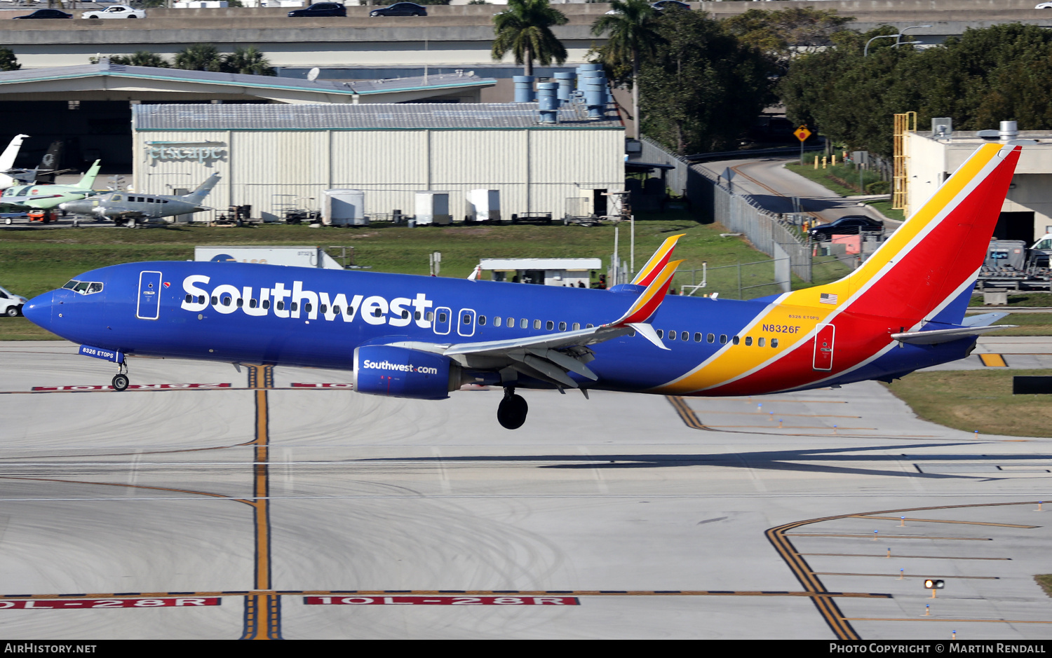 Aircraft Photo of N8326F | Boeing 737-8H4 | Southwest Airlines | AirHistory.net #675359