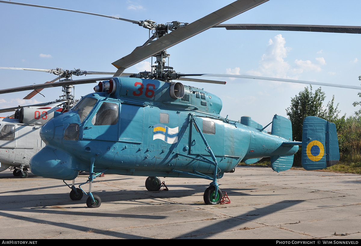 Aircraft Photo of 36 red | Kamov Ka-25PL | Ukraine - Navy | AirHistory.net #675364