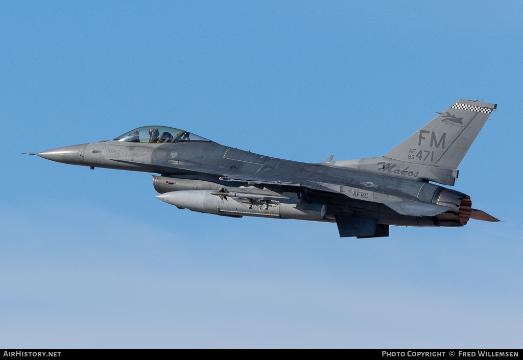 Aircraft Photo of 85-1471 | General Dynamics F-16C Fighting Falcon | USA - Air Force | AirHistory.net #675378