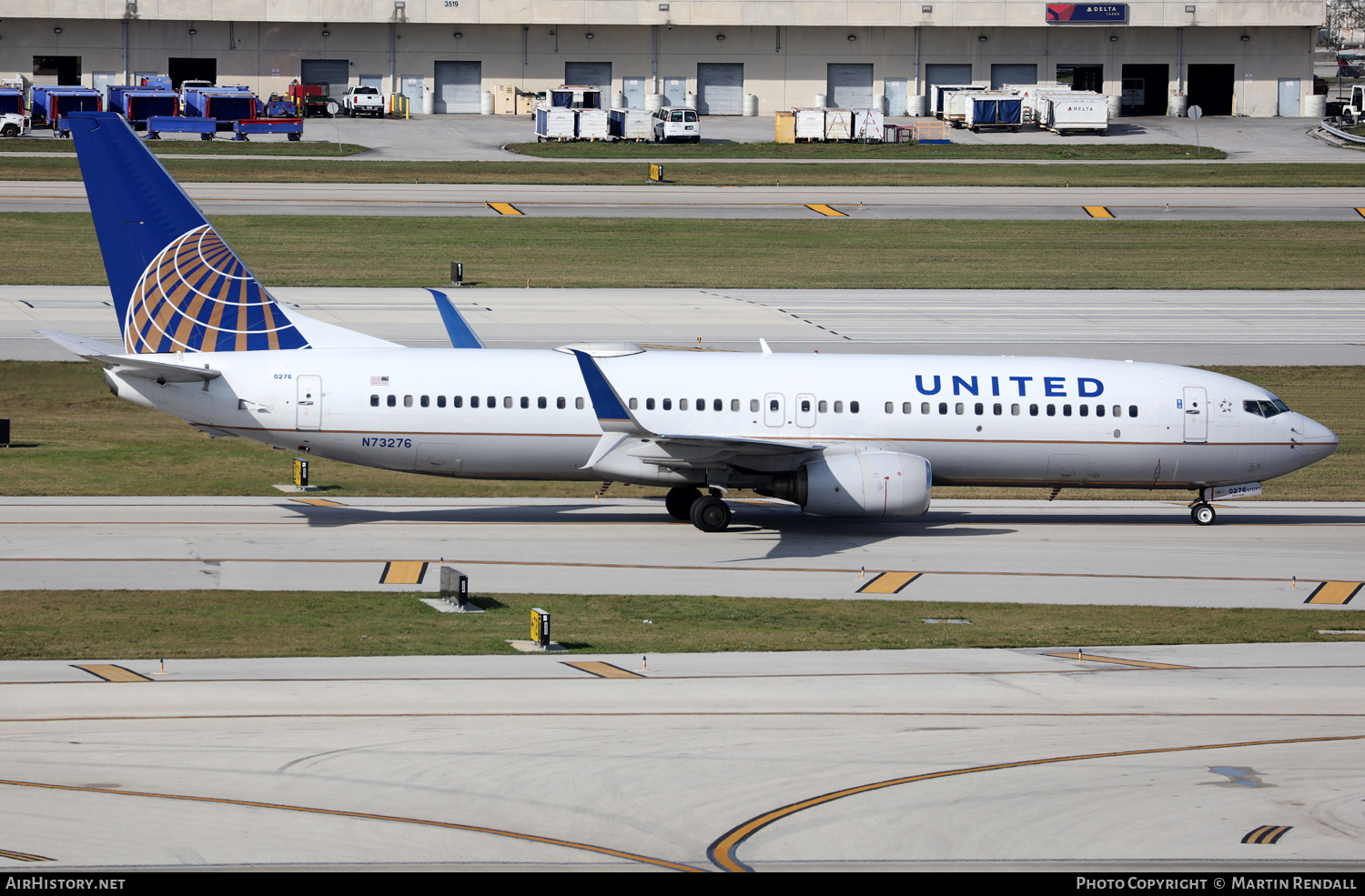 Aircraft Photo of N73276 | Boeing 737-824 | United Airlines | AirHistory.net #675390