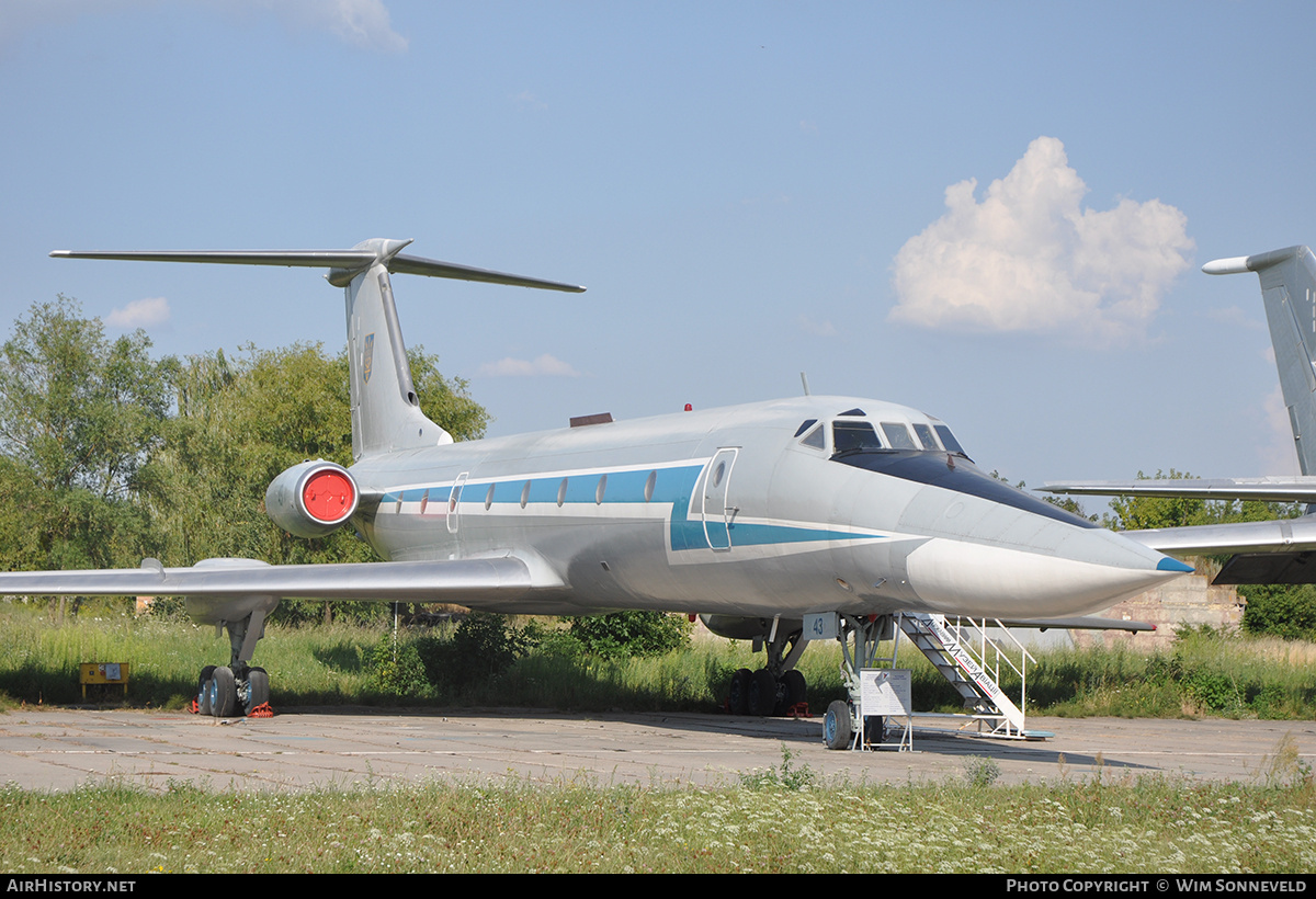 Aircraft Photo of 43 blue | Tupolev Tu-134UB-L | Ukraine - Air Force | AirHistory.net #675391