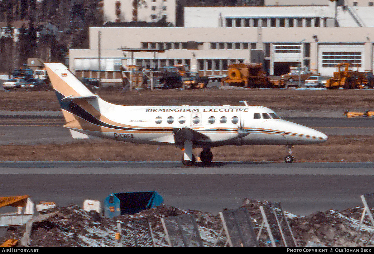 Aircraft Photo of G-CBEA | British Aerospace BAe-3102 Jetstream 31 | Birmingham Executive Airways | AirHistory.net #675393
