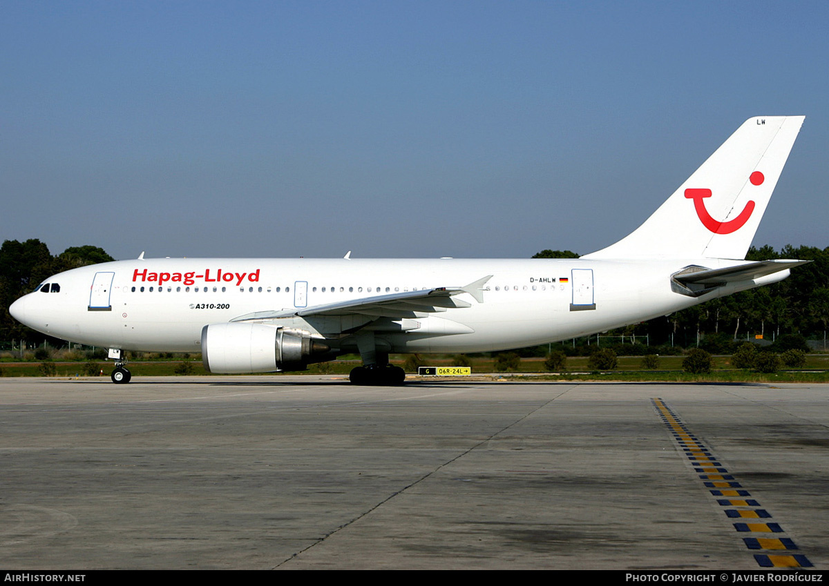 Aircraft Photo of D-AHLW | Airbus A310-204 | Hapag-Lloyd | AirHistory.net #675404