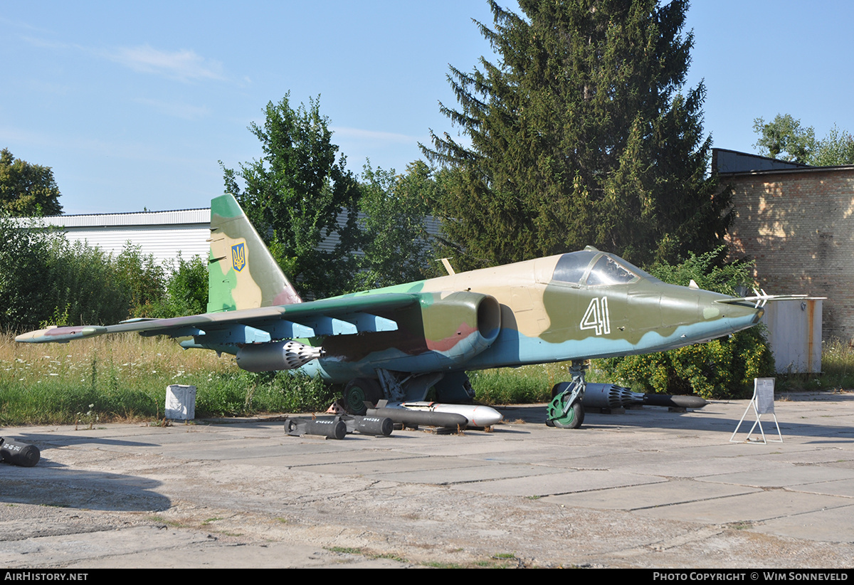 Aircraft Photo of 41 | Sukhoi Su-25 | Ukraine - Air Force | AirHistory.net #675412