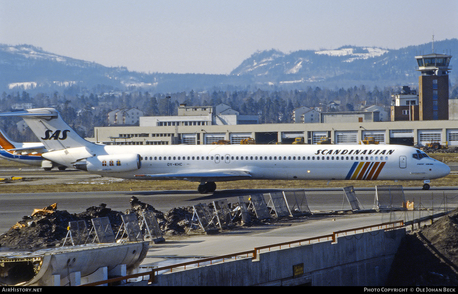 Aircraft Photo of OY-KHC | McDonnell Douglas MD-81 (DC-9-81) | Scandinavian Airlines - SAS | AirHistory.net #675430