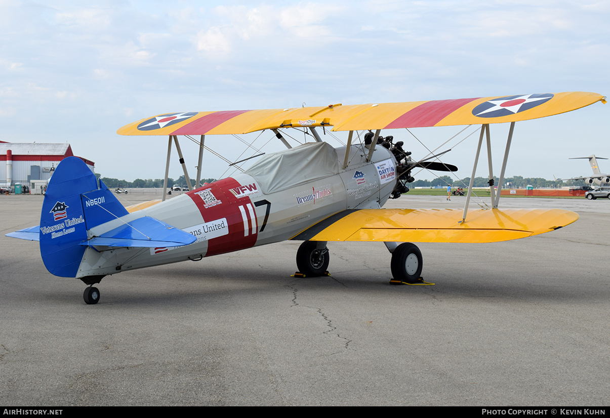 Aircraft Photo of N65011 | Boeing N2S-4 Kaydet (A75N1) | USA - Navy | AirHistory.net #675457