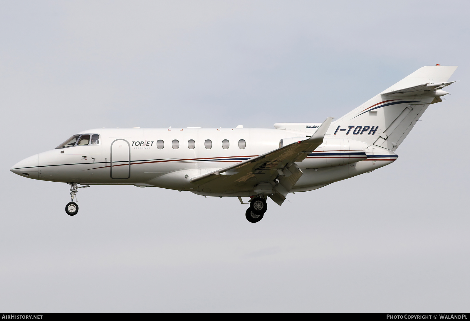 Aircraft Photo of I-TOPH | Raytheon Hawker 850XP | Topjet Executive | AirHistory.net #675465