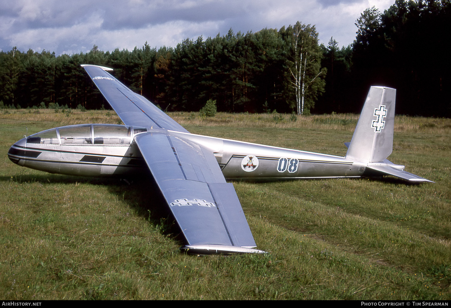 Aircraft Photo of 08 | Let L-13 Blanik | Lithuania - Border Guard | AirHistory.net #675474