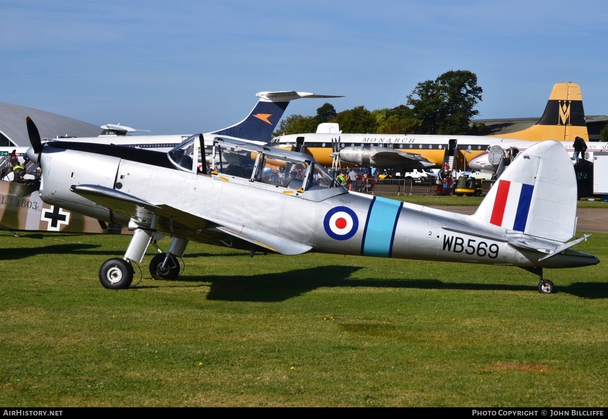 Aircraft Photo of G-BYSJ / WB569 | De Havilland DHC-1 Chipmunk Mk22 | UK - Air Force | AirHistory.net #675486