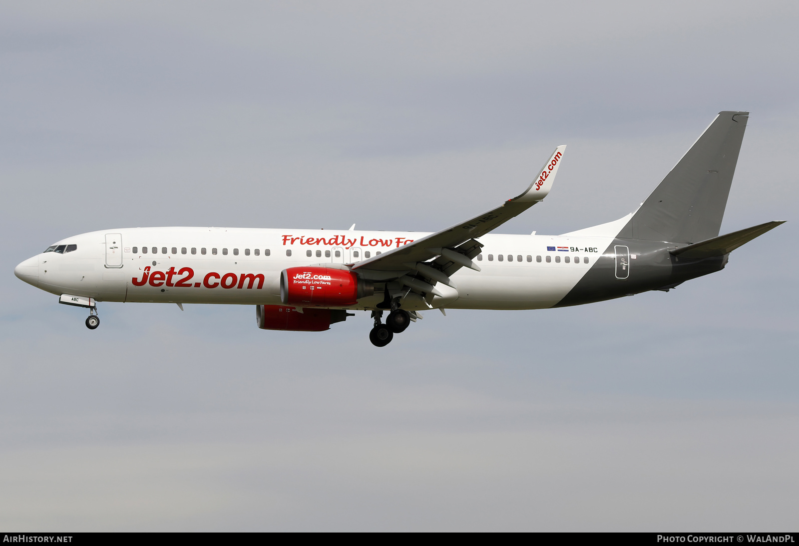 Aircraft Photo of 9A-ABC | Boeing 737-8Q8 | Jet2 | AirHistory.net #675492