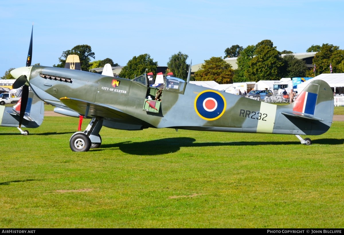 Aircraft Photo of G-BRSF / RR232 | Supermarine 361 Spitfire Mk9 | UK - Air Force | AirHistory.net #675516