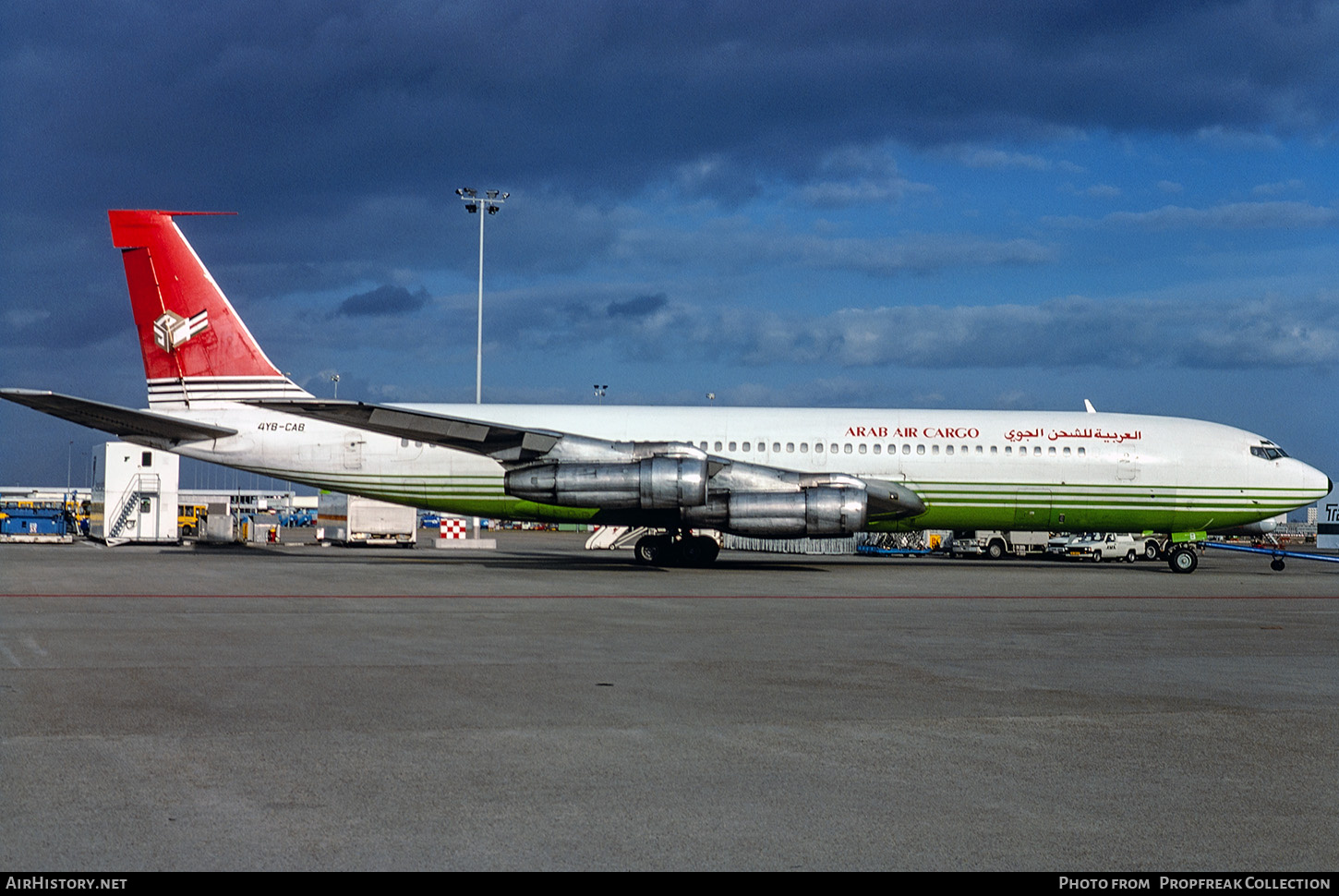 Aircraft Photo of 4YB-CAB | Boeing 707-321C | Arab Air Cargo | AirHistory.net #675535