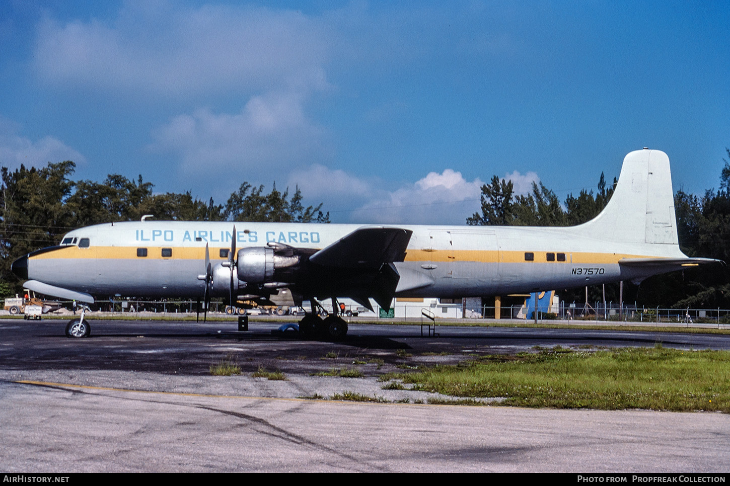Aircraft Photo of N37570 | Douglas DC-6B(F) | ILPO Cargo Airlines | AirHistory.net #675536