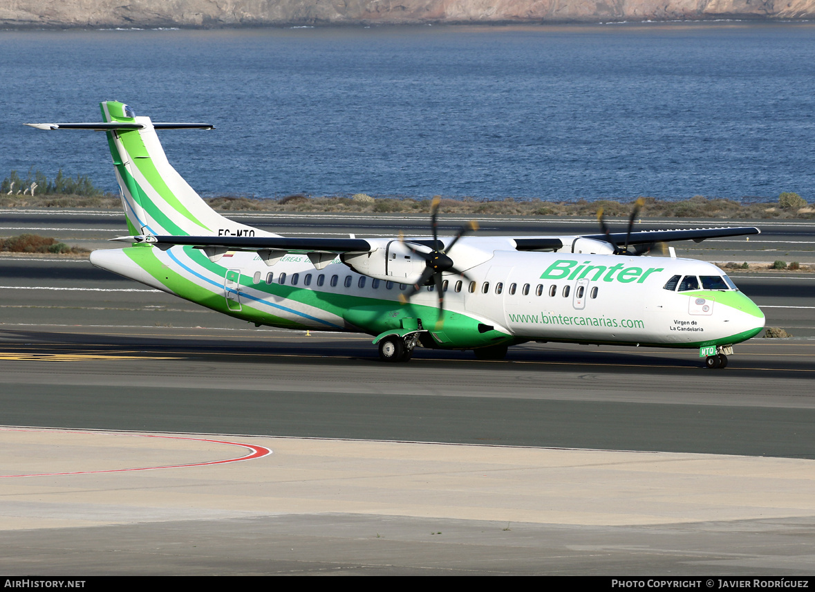 Aircraft Photo of EC-MTQ | ATR ATR-72-600 (ATR-72-212A) | Binter Canarias | AirHistory.net #675552