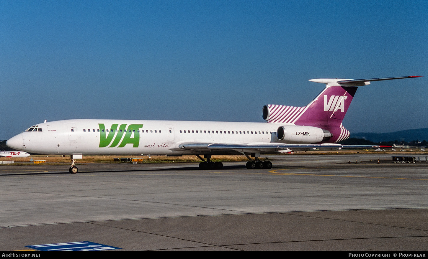 Aircraft Photo of LZ-MIK | Tupolev Tu-154M | VIA - Air VIA Bulgarian Airways | AirHistory.net #675564