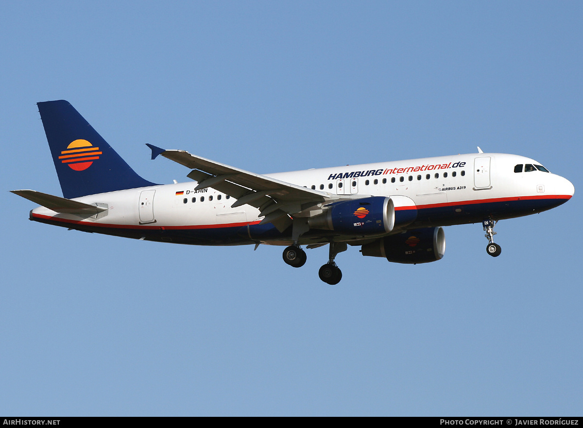 Aircraft Photo of D-AHIN | Airbus A319-112 | Hamburg International | AirHistory.net #675571