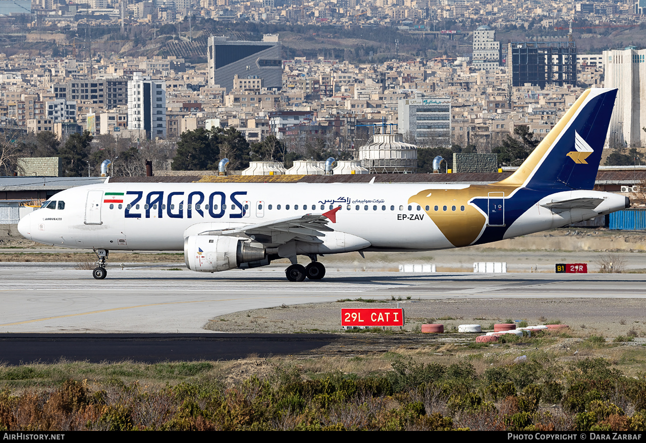 Aircraft Photo of EP-ZAV | Airbus A320-211 | Zagros Airlines | AirHistory.net #675578