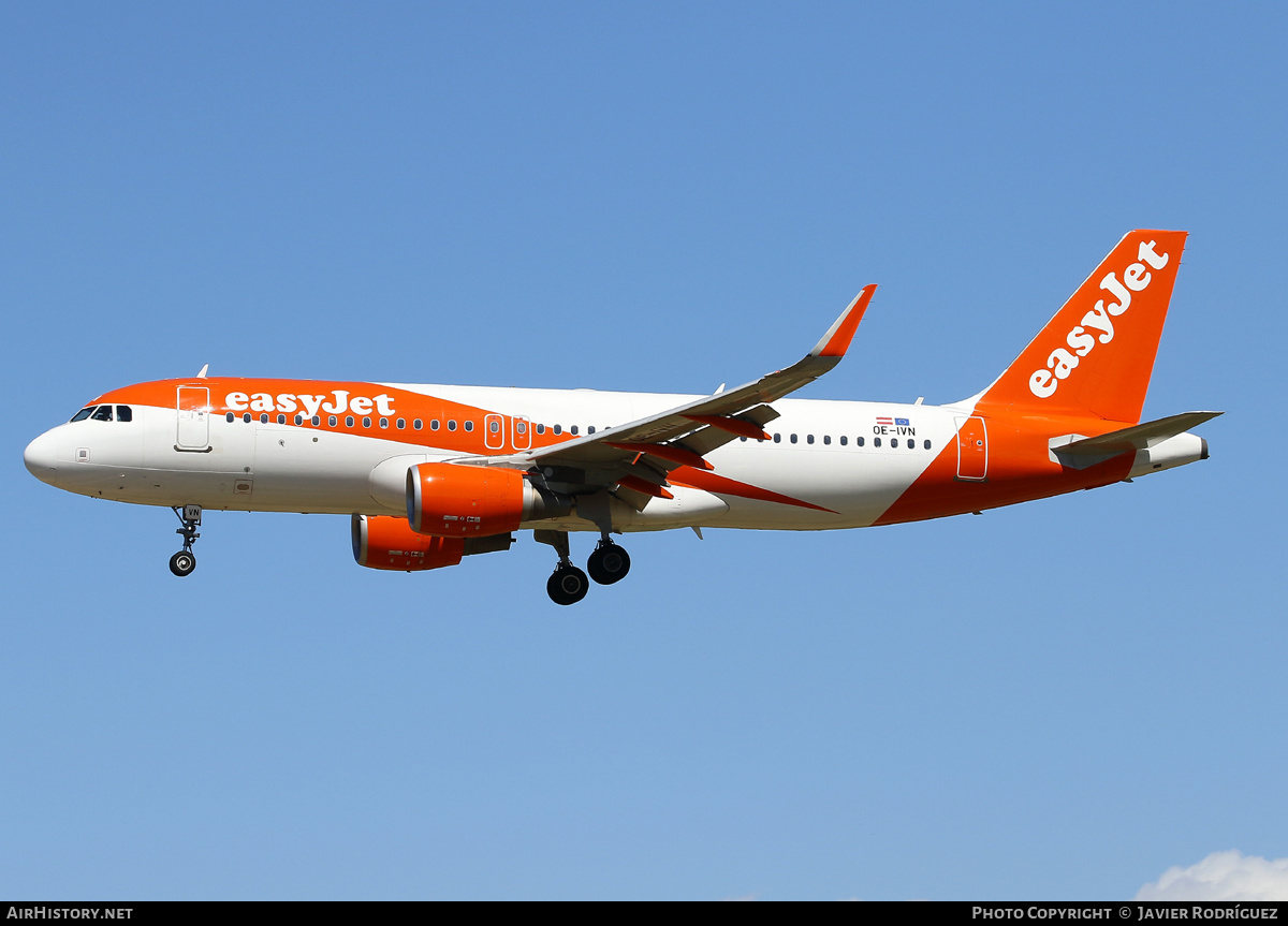 Aircraft Photo of OE-IVN | Airbus A320-214 | EasyJet | AirHistory.net #675583