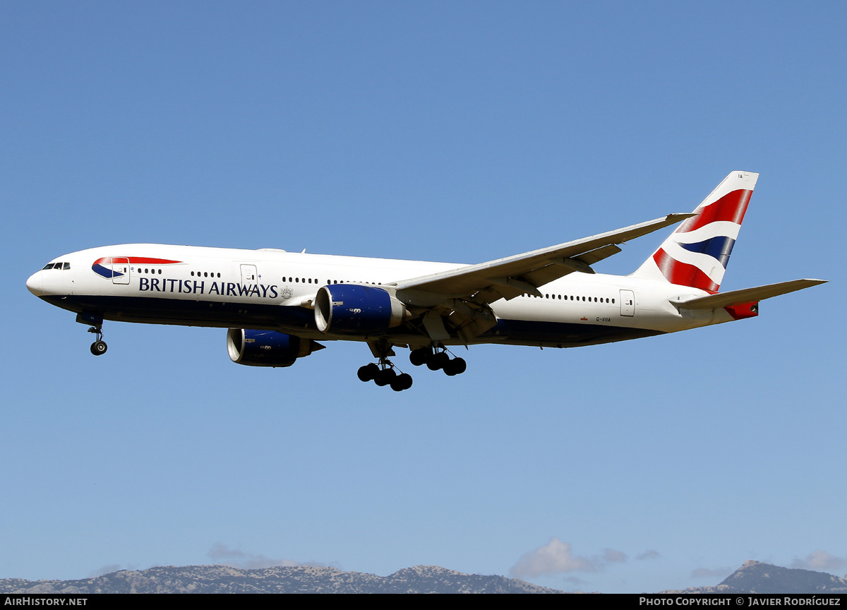 Aircraft Photo of G-VIIA | Boeing 777-236/ER | British Airways | AirHistory.net #675590