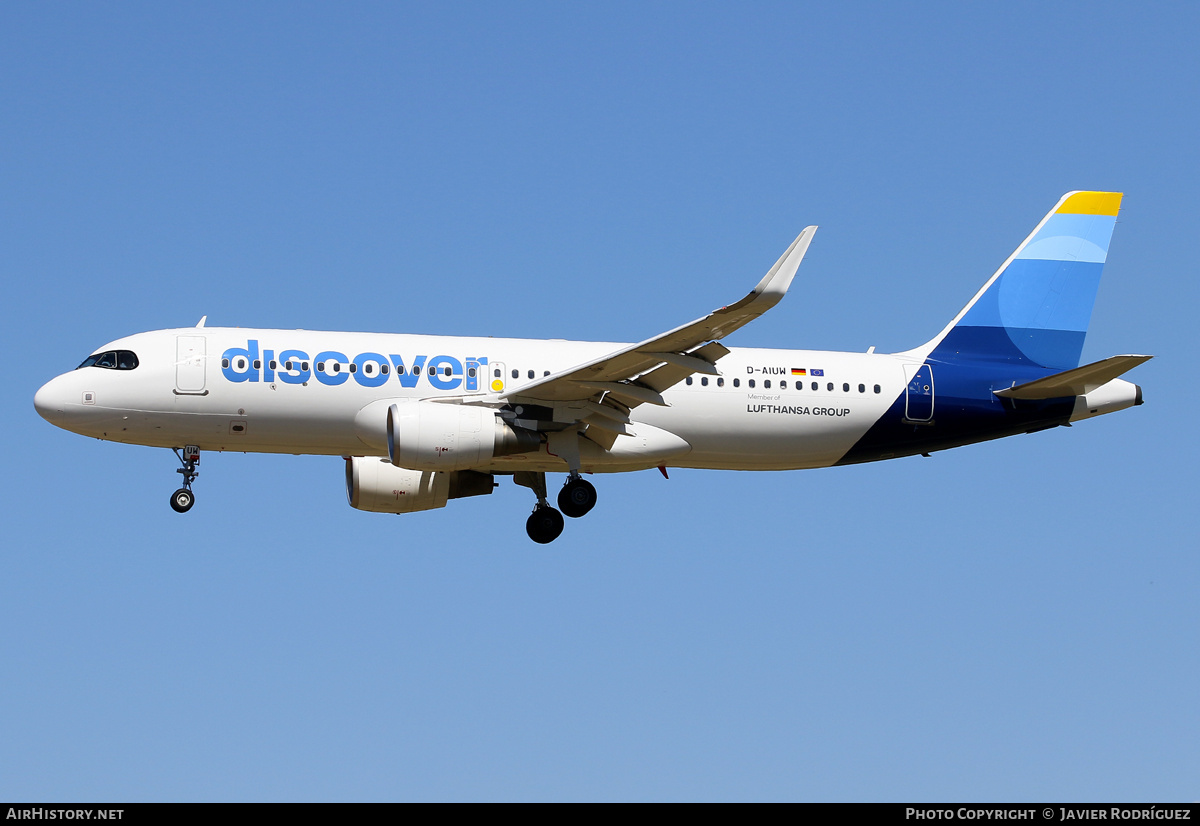 Aircraft Photo of D-AIUW | Airbus A320-214 | Discover Airlines | AirHistory.net #675605