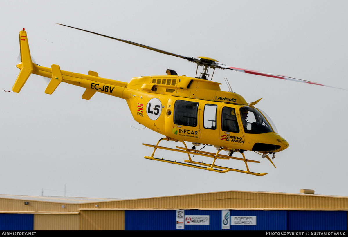 Aircraft Photo of EC-JBV | Bell 407 | Avincis | AirHistory.net #675611