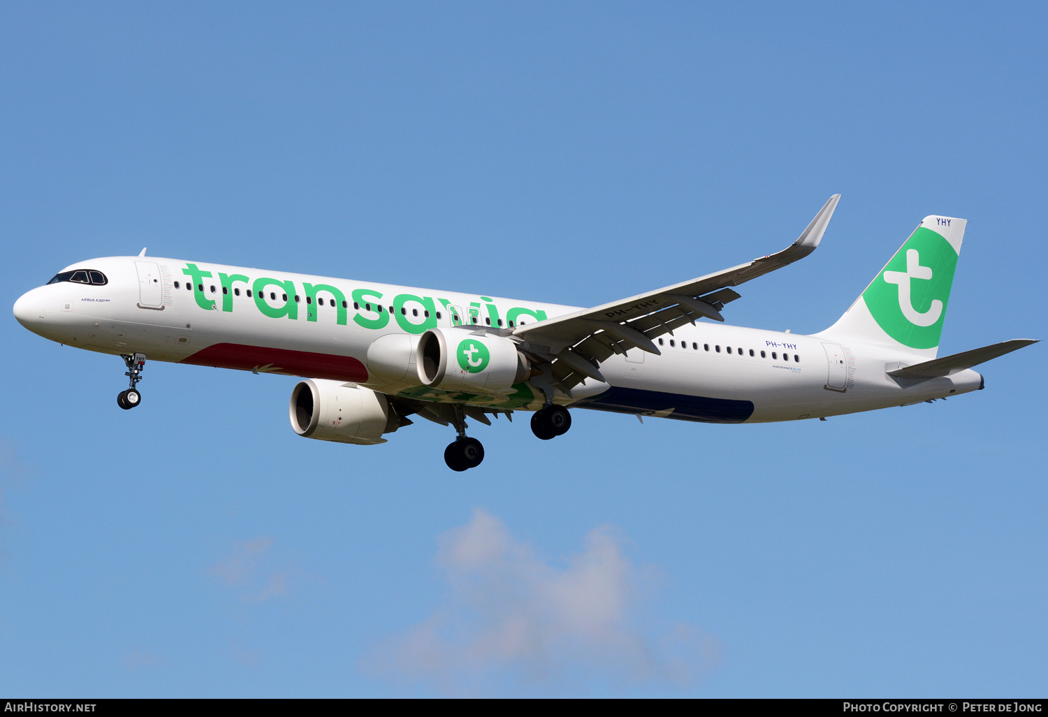Aircraft Photo of PH-YHY | Airbus A321-251NX | Transavia | AirHistory.net #675623